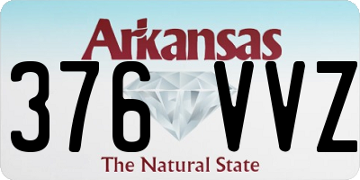 AR license plate 376VVZ