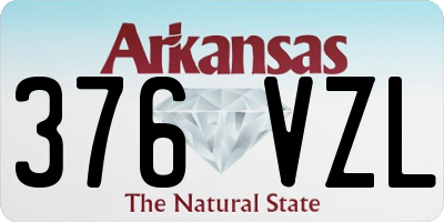 AR license plate 376VZL