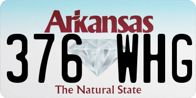 AR license plate 376WHG