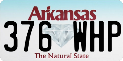 AR license plate 376WHP