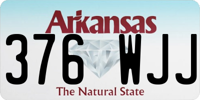 AR license plate 376WJJ