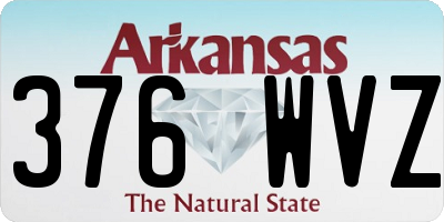 AR license plate 376WVZ