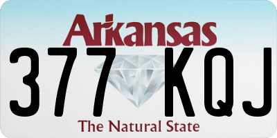 AR license plate 377KQJ