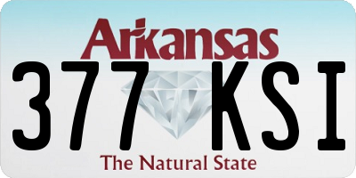 AR license plate 377KSI
