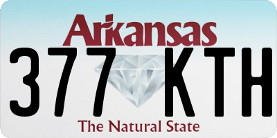 AR license plate 377KTH