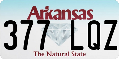 AR license plate 377LQZ