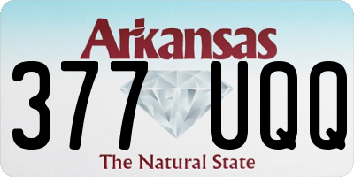AR license plate 377UQQ