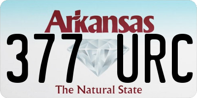 AR license plate 377URC