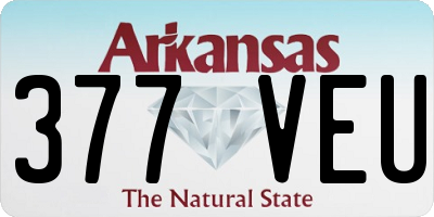 AR license plate 377VEU