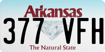 AR license plate 377VFH