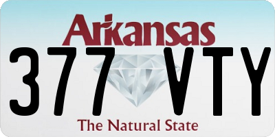 AR license plate 377VTY