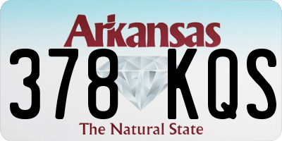 AR license plate 378KQS