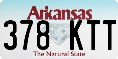 AR license plate 378KTT