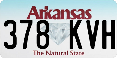 AR license plate 378KVH
