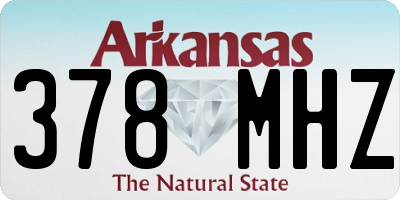 AR license plate 378MHZ