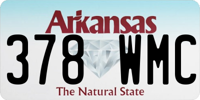 AR license plate 378WMC