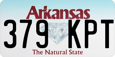 AR license plate 379KPT