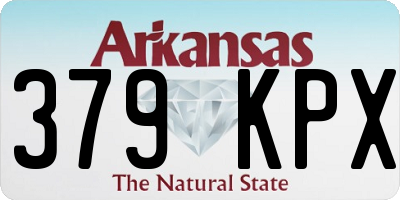 AR license plate 379KPX