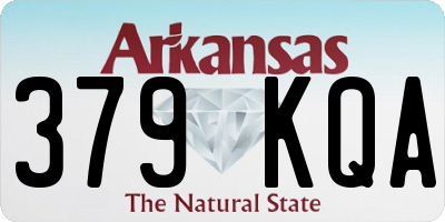 AR license plate 379KQA