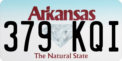 AR license plate 379KQI
