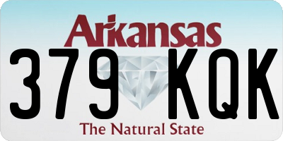 AR license plate 379KQK