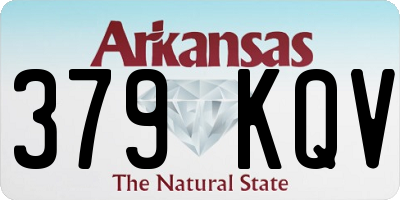 AR license plate 379KQV
