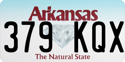 AR license plate 379KQX