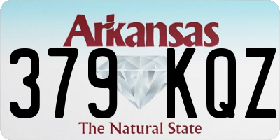 AR license plate 379KQZ