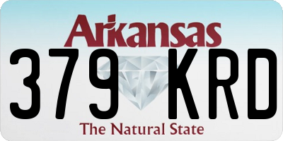 AR license plate 379KRD