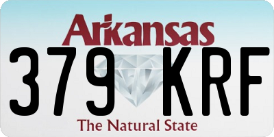 AR license plate 379KRF