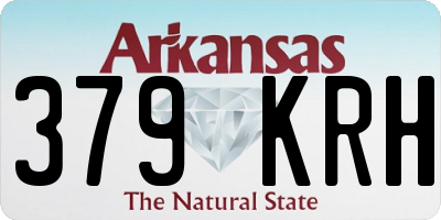 AR license plate 379KRH