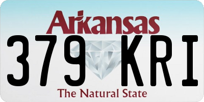 AR license plate 379KRI