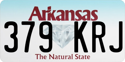 AR license plate 379KRJ