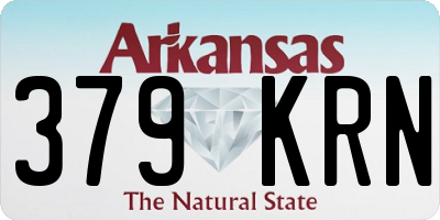 AR license plate 379KRN