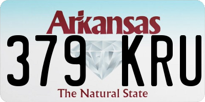AR license plate 379KRU