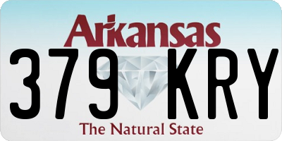 AR license plate 379KRY