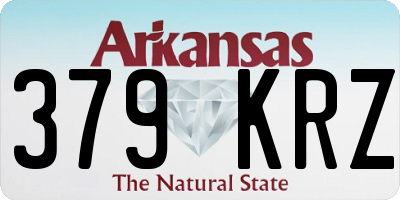 AR license plate 379KRZ