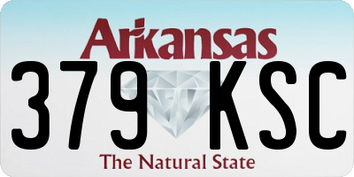 AR license plate 379KSC