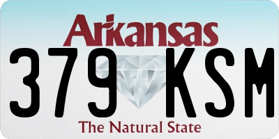 AR license plate 379KSM