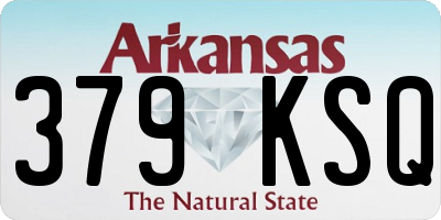 AR license plate 379KSQ
