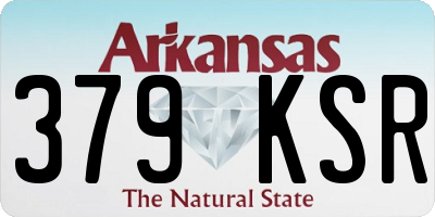 AR license plate 379KSR