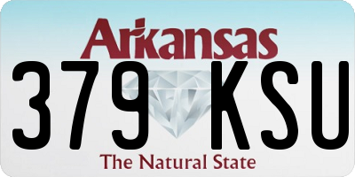 AR license plate 379KSU