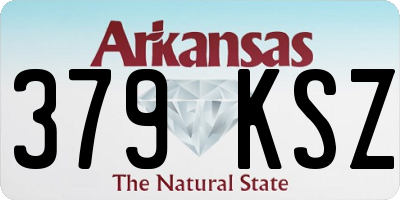 AR license plate 379KSZ