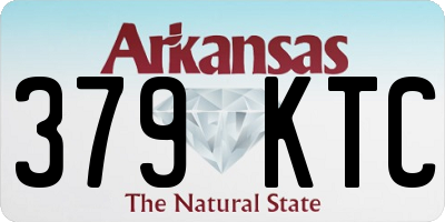 AR license plate 379KTC