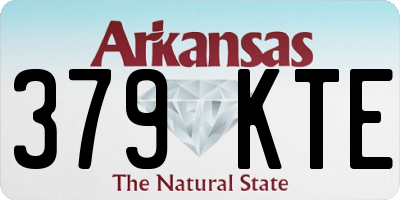 AR license plate 379KTE
