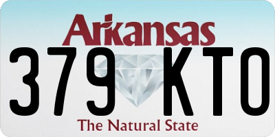 AR license plate 379KTO