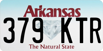 AR license plate 379KTR