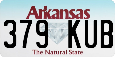AR license plate 379KUB