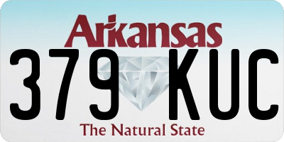 AR license plate 379KUC