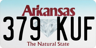 AR license plate 379KUF